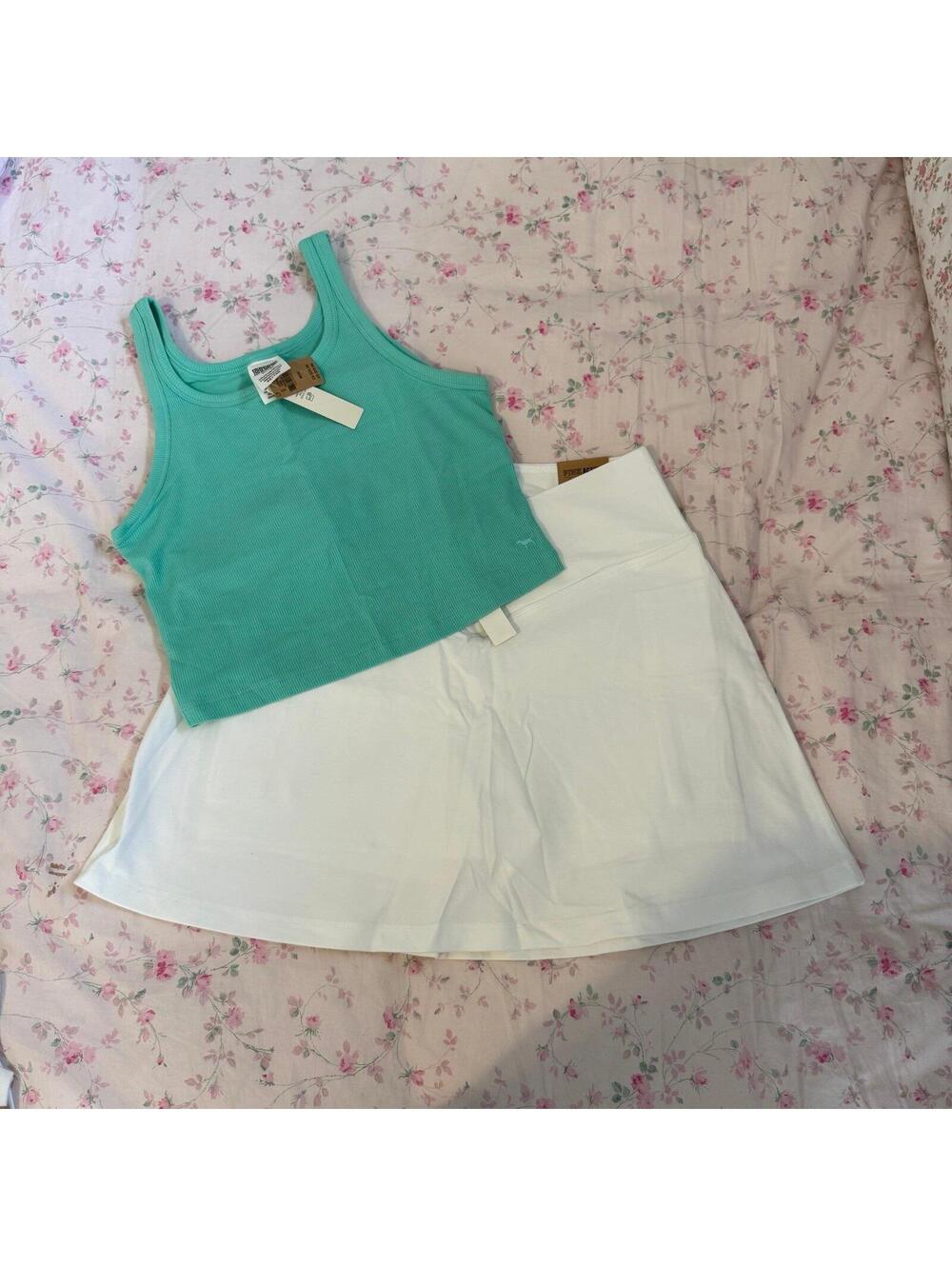 PINK Victoria’s Secret Tank and Skirt Set